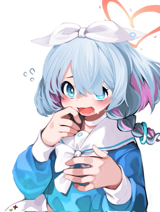照れアロナ #ブルアカ #BlueArchive 