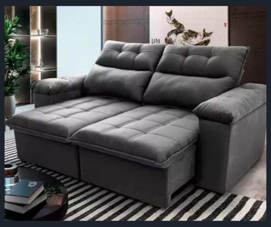 epineshopping's tweet image. #ondecomprar #sofa #retratil #reclinavel #casa #BBB24 
Sofá Retrátil/reclinável Verona 2,00m Velut Cinza C/ Molas
🤩mercadolivre.com/sec/2yDT4ti