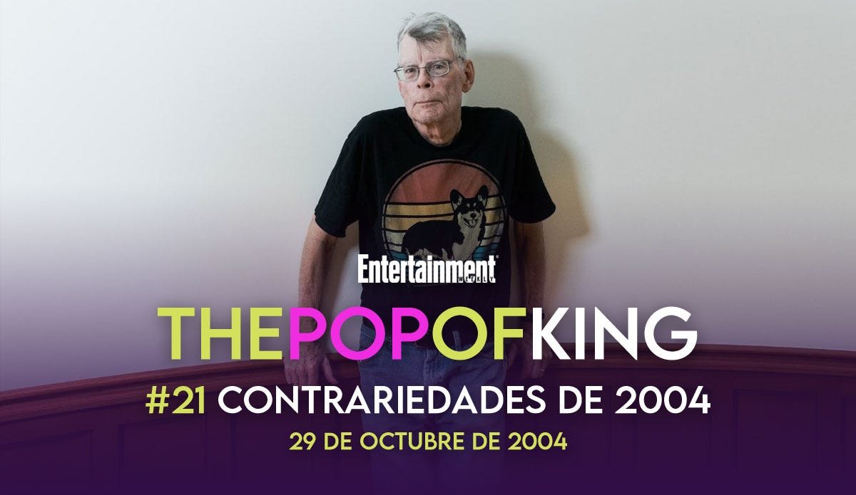 Retomamos las traducciones de las columnas que Stephen King publicó en «Entertainment Weekly» durante años. En esta que os comparto, el autor vomitó sobre el papel toda la bilis que le ardió en su interior durante el 2004. lazonamuerta.substack.com/p/pop-of-king-…