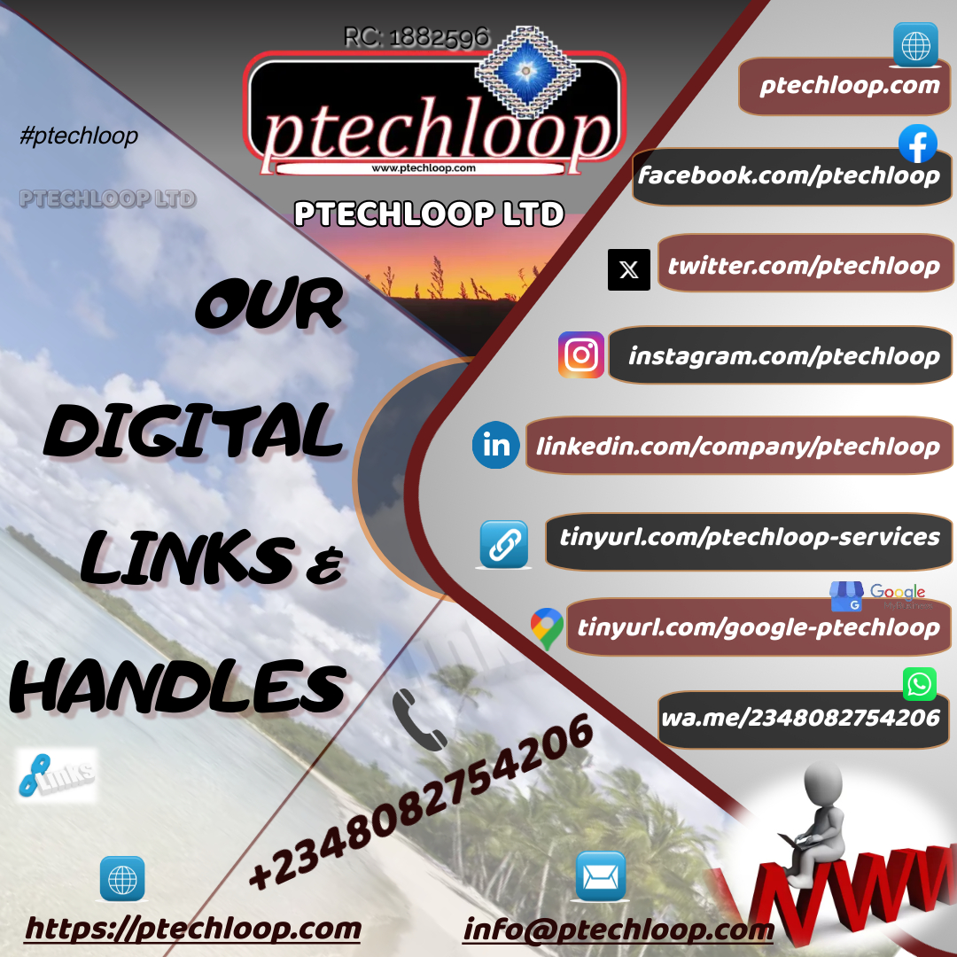 ptechloop's tweet image. OUR DIGITAL CHANNELS, LINKS, AND HANDLES
We are always dedicated to improving our communication channels to streamline our customer relationships with our clients.
You can reach us at any of the links below.
See the list here: web.facebook.com/ptechloop
#ptechloop