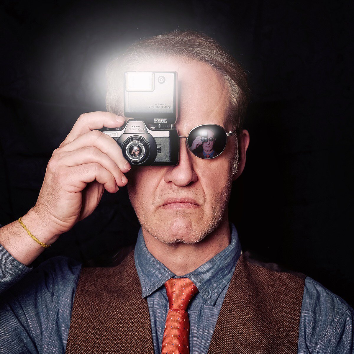 Picture This! Camera Shots TIPA PHOTO CONTEST - The winners Photo: J. F. Novotny Title: Me and my Pentax Auto 110 Category: My camera and I Honorable Mention tipa.com/picture-this-c…