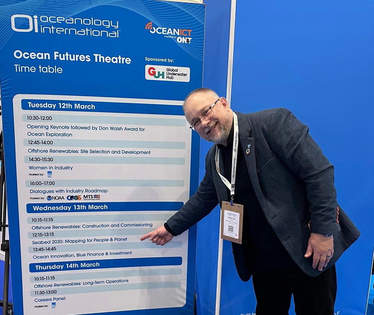 🇬🇧 #Seabed2030 is officially at #OceanologyInternational!

We’re thrilled to be here in #London alongside fellow industry professionals to dive deep into the next steps of #marine #technology, #data-sharing and #ocean monitoring.