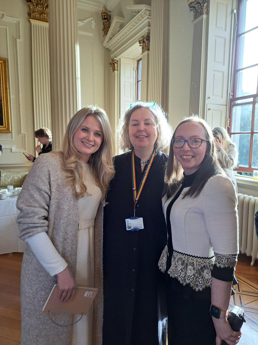 Dr Susan McCormick, Coordinator of our Bachelor of Music Education programme and Dr Louise Heeran Flynn with TCD’s Provost @LindaDoyle #SchoolPartnership #ITEAdvisoryBoard