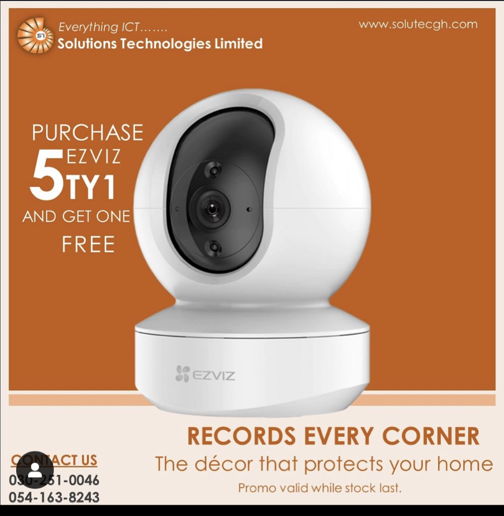 solutecgh's tweet photo. PROMOTION PROMOTION PROMOTION!!! It’s time to get your security cameras now at affordable prices and get free cameras in addition. Are you an installer, real estate developer, security shop supplier, and an individual, the opportunity is here for you all don’t miss out. https://t.co/goyXIpjMa3