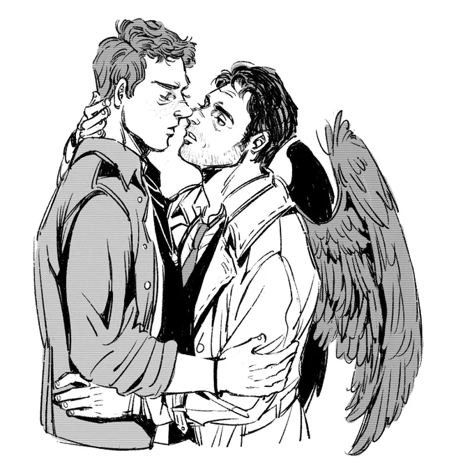 doodling destiel in 2024 is not on my bingo card 