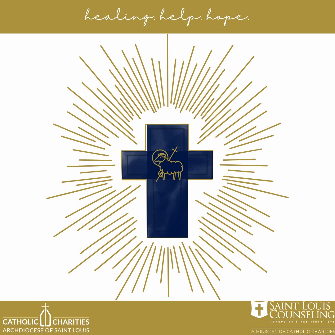 Happy Easter from all of us at Saint Louis Counseling! May your heart be filled with the hope and promise of new beginnings. #EasterBlessings #HealingTogether #ccstloneministry