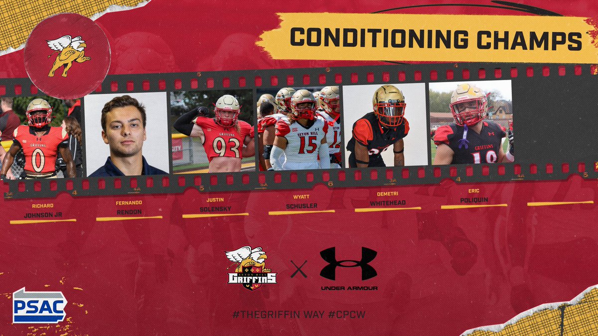 Solid morning for the Griffins 💪🏽

Conditioning Champs of the day ‼️