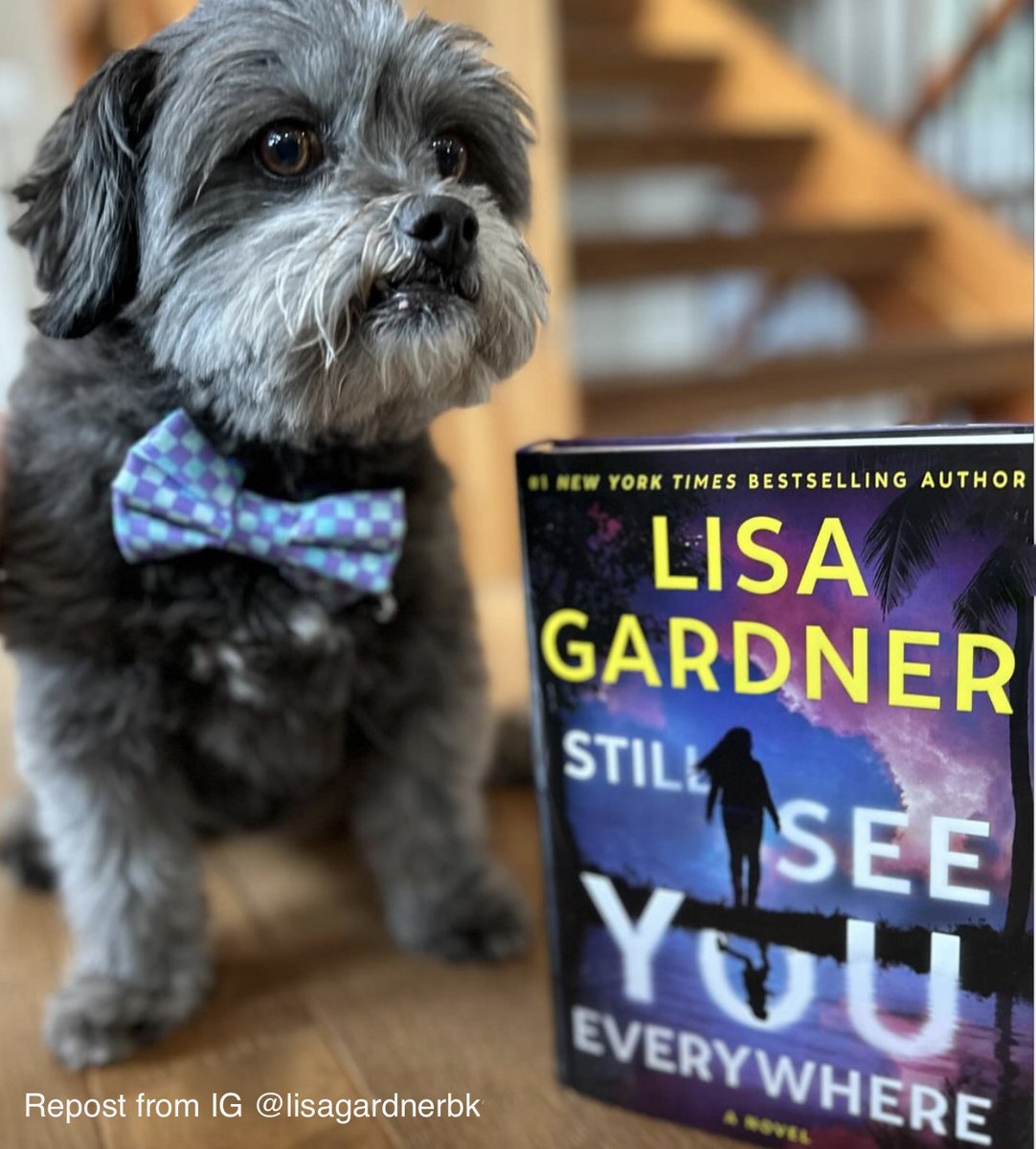 A new @LisaGardnerBks book is always a cause for celebration in our house! Wishing you the happiest of pub days for STILL SEE YOU EVERYWHERE, my friend. Can't wait to dive in! 😘