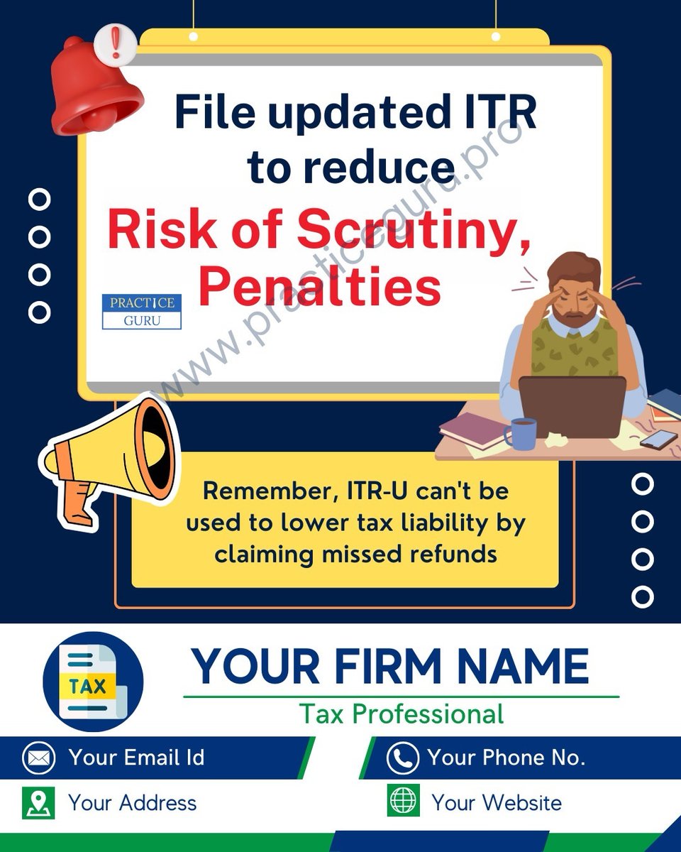 practice_guru's tweet photo. File Updated Return Poster - share from #OneClickBranding App https://t.co/KiZZJvqbm4