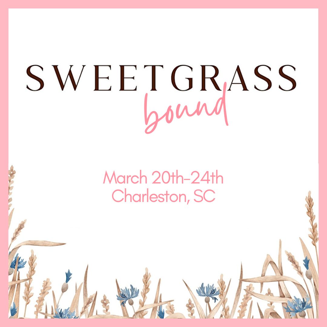 Do I have a book signing event in Baltimore next month? Yes. Does that mean I'm going to miss out on attending another book signing event in Charleston this month? Of course not. 🛫🎒 If you're also heading to this year's #SweetgrassAuthorEvent, let me know! 😘