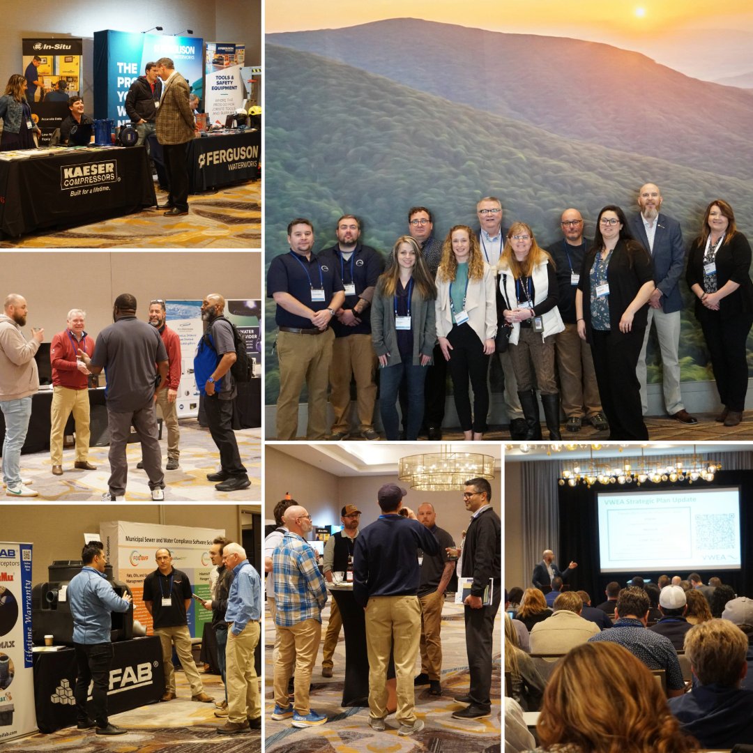 Thank you to everyone that joined us for our 40th Annual #IndustrialWaste &amp; Pretreatment #Conference. A special shout out to our IWP Committee for putting on yet another great event. We can't wait to see everyone again next year! #PFAS #WaterIndustry #WasteWater #VirginiaWater