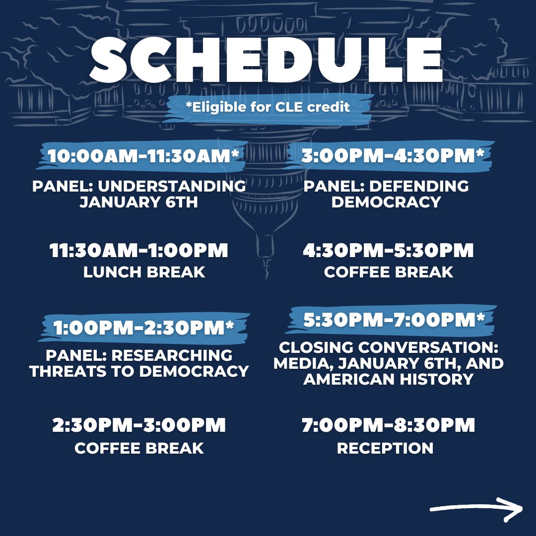 🎉Exciting news!🎉 CITAP is hosting 'Media and January 6th' on Friday, April 12th. We are bringing together 18 scholars across 4 panels to help us more clearly understand the relationship between media and the attempted coup. Don't miss this! 👇👇👇 citap.unc.edu/events/media-a…