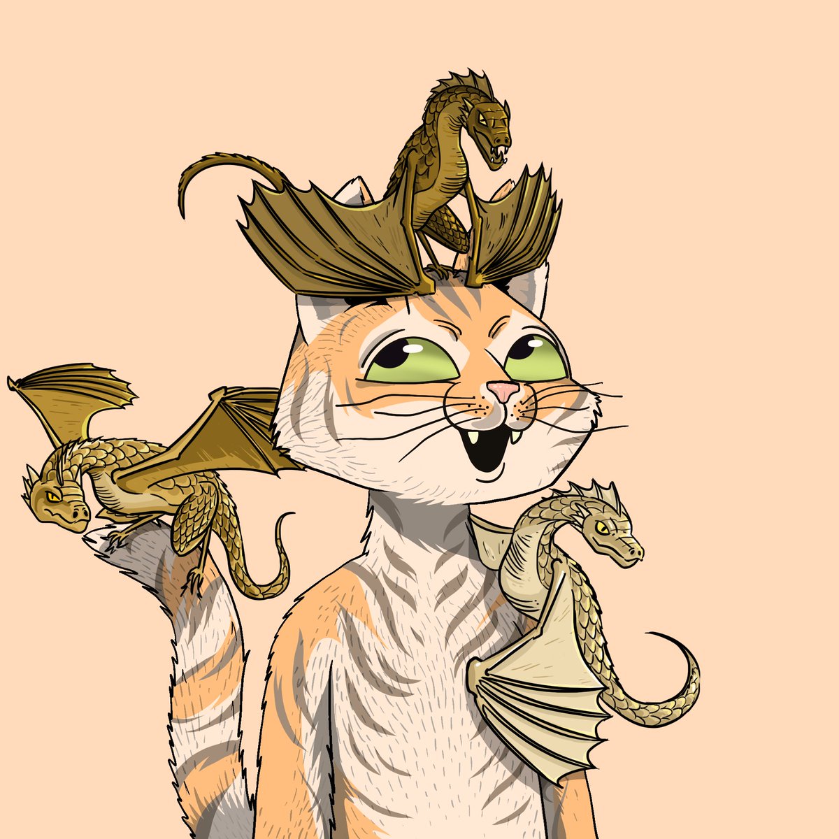 🚨  1/1 Auction is Live!

"Meower of Dragons":
- Inscription #60516708
- Block 9 💎
- 48hrs

Link to auction and details in comments 👇