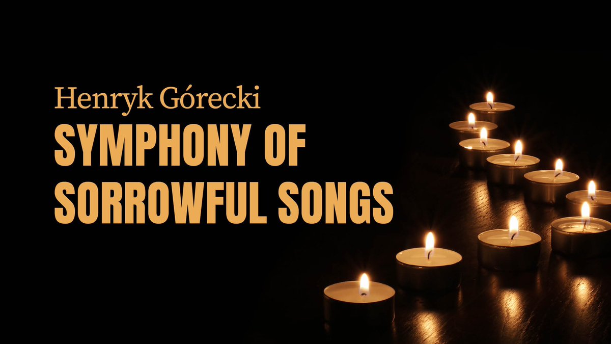 🌟 Limited availability left for Gorecki’s 'Symphony of Sorrowful Songs' by candlelight on 27th March @stgeorgesbris An extraordinary piece of music not to be missed! Tickets from £10! 🌟 stgeorgesbristol.co.uk/whats-on/gorec…