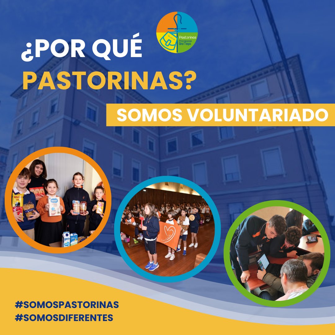 En Pastorinas, cultivamos el compromiso con la construcción de un mundo mejor inspirados por el carisma de María Ana Mogas, promovemos la felicidad y el crecimiento integral de nuestros estudiantes. 
Descubre el significado de la solidaridad en Pastorinas. 💫🤝
#somosVoluntariado