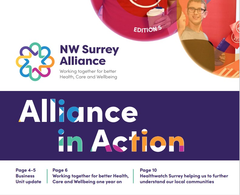 Exciting news 😀! We're pleased to share the fifth edition of our 'Alliance in Action' newsletter! Find out our latest news, updates and insight👇👇 northwestsurrey-alliance.org/news-centre/no…