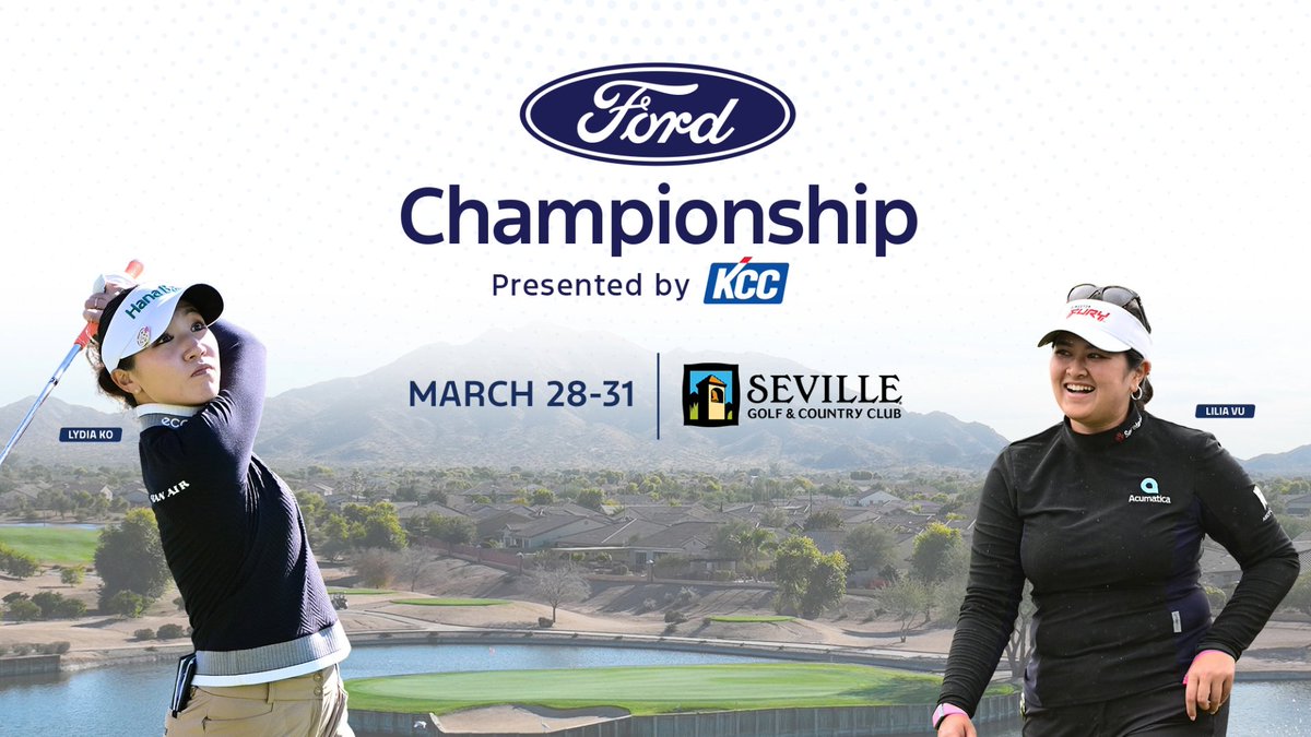 The Thunderbirds are excited to team up with the LPGA Tour as a Founding Partner for the upcoming Ford Championship presented by KCC. We can’t wait to see the world’s best golfers tee it up at Seville Golf and Country Club later this month. Learn More: bit.ly/4a5b1aG