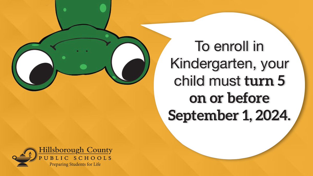 It's important to note that your child must be at least 5 years old by September 1, 2024 to register them for kindergarten. For detailed admission requirements, you can visit SignUpForKindergarten.com.