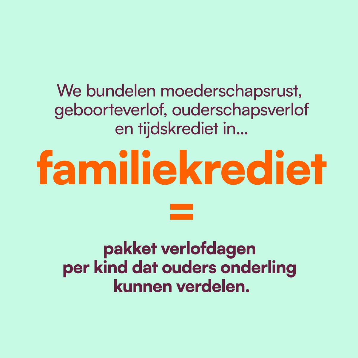 NahimaLanjri's tweet image. Om ouders te helpen een beter evenwicht te vinden tussen werk en gezin leggen we een nieuw model van ouderschapsverlof op tafel: het FAMILIEKREDIET!
Een plan voor meer en flexibel geboorte- &amp;amp; ouderschapsverlof met een hogere uitkering. Trots dat ik hieraan meegewerkt heb.#cdenv