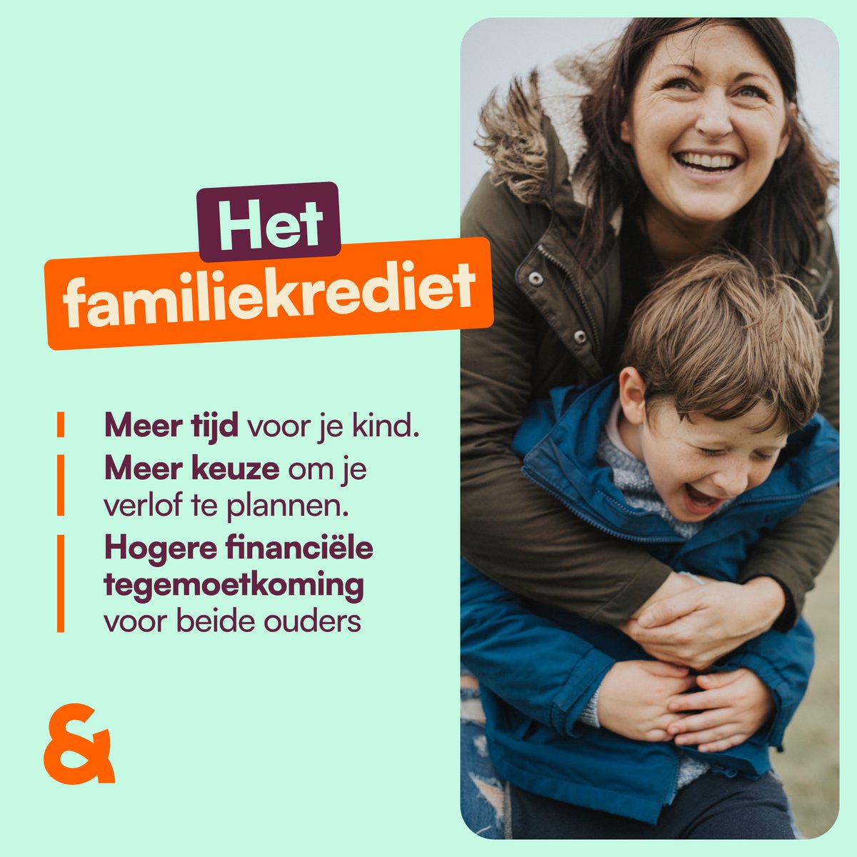 NahimaLanjri's tweet image. Om ouders te helpen een beter evenwicht te vinden tussen werk en gezin leggen we een nieuw model van ouderschapsverlof op tafel: het FAMILIEKREDIET!
Een plan voor meer en flexibel geboorte- &amp;amp; ouderschapsverlof met een hogere uitkering. Trots dat ik hieraan meegewerkt heb.#cdenv