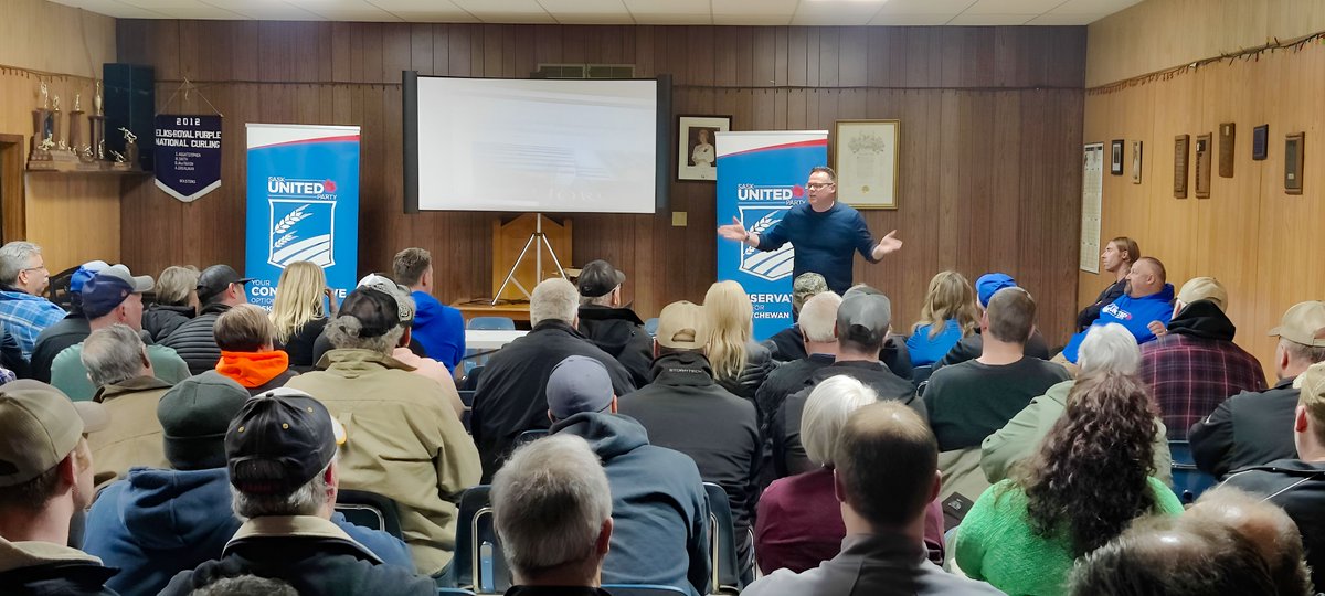 An amazing evening in Raymore last night!

It was great to talk with so many people who are passionate about common-sense conservative solutions for our province. 

#saskunited #skpoli #sask #sk #ruralmatters