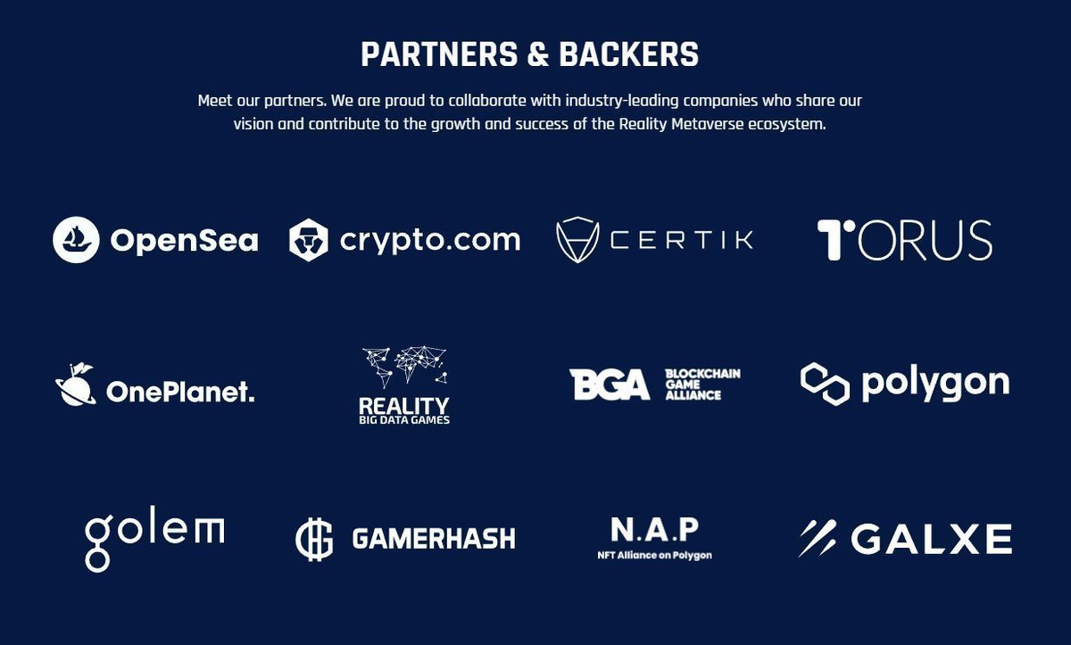 _Hassan2003_'s tweet photo. 💎Introduction:

@Realitymeta introduces an innovative Game-Fi world, seamlessly connecting real life with Web3.

💎Team:

Led by CEO & Co-Founder John Woznowski, with a team including industry experts from Google, Microsoft, and over 100 gaming giants.

💎Partnerships:

Strong collaborations with industry leaders like Crypto, KuCoin, and Polygon, among others.

💎Games:

Successful titles like "Landlord GO" and "Landlord Tycoon" boast 7M+ players and 30M+ downloads, offering immersive metaverse experiences.

💎NFT Collection:

Reality Metaverse stands out with its profit-sharing model, allowing players to earn sustainable royalties from holding NFTs.

💎Mint Details:

Mint Price:  FREE mint
Supply: 888

💎Key Highlights:

7 million players globally, 10 games in the pipeline, 600k+ community members, sustainable NFT royalties, and a chance to get in early.