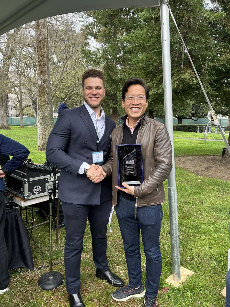SaveAfterschlCa's tweet photo. Thank you @BenChidaCA for accepting the Afterschool Legacy Champion award on behalf of @CAgovernor @GavinNewsom! #caafterschoolworks https://t.co/KlOMgJXqUL