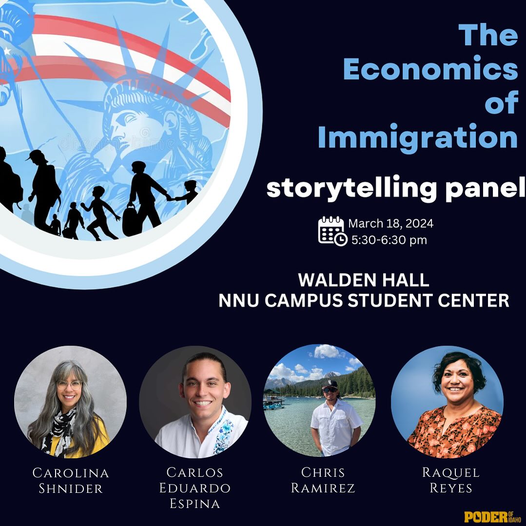 PoderofID's tweet image. We’re so excited to have been invited by NNU to participate as panelist and to share our stories on immigration. Hope to see you there!

Where: Walden Hall
When: Monday, March 18th @ 5:30p
Misc. Info: Parking is free. Business Casual Attire.