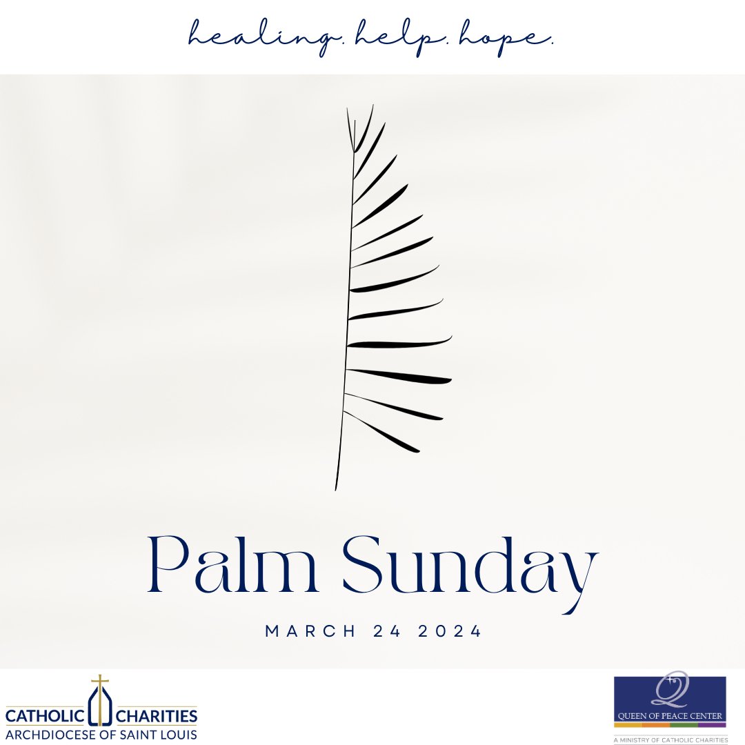 Marking Palm Sunday with steadfast commitment to family-centered care for women battling substance-use disorders &amp; vulnerable youth. Through treatment, prevention, education, &amp; housing initiatives, grounded in compassion &amp; excellence. #ccstloneministry