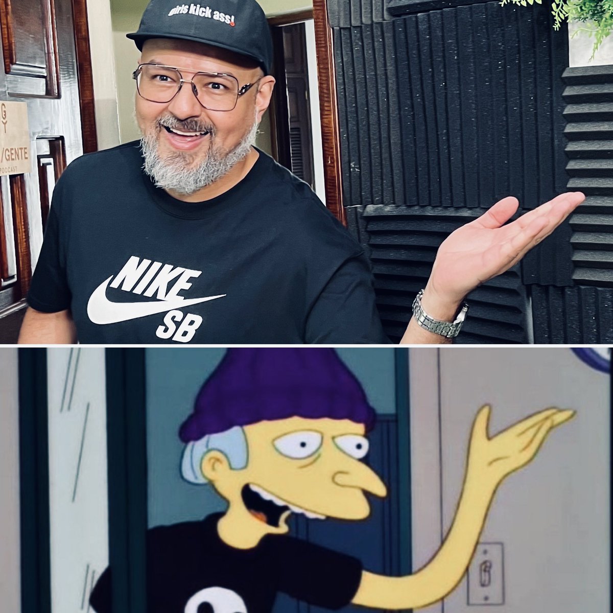 La única diferencia es que soy pobre ☹️ 
El capítulo de mañana en <a href="/tangentegt/">Tan/Gente</a> una charla de cultura del skate junto a <a href="/CharlieQuezadaQ/">Charlie Cohete</a> y <a href="/Kuipi_5/">Anti-K</a> 🛹