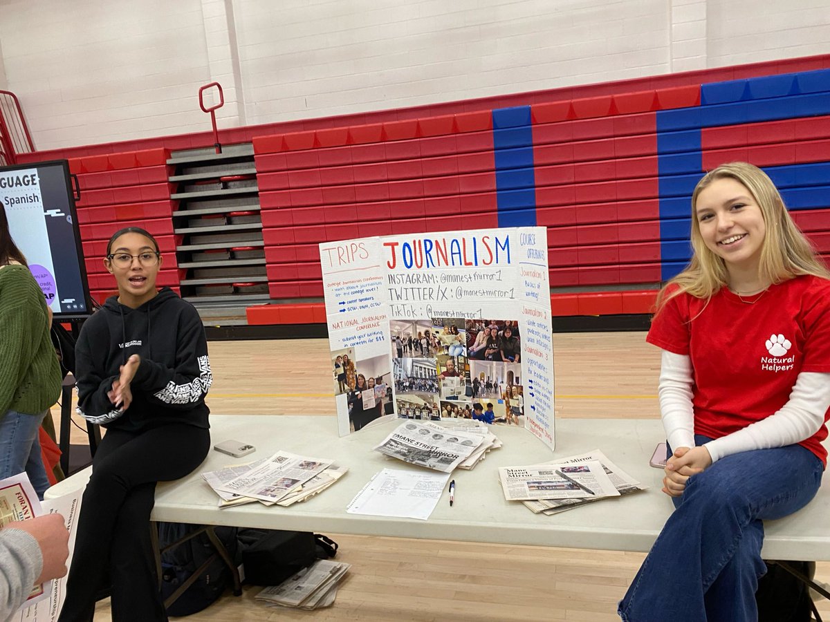 ManeStMirror's tweet image. Thanks Harborside and East Shore for coming to today’s tours of #Foran 💙❤️👏🏽