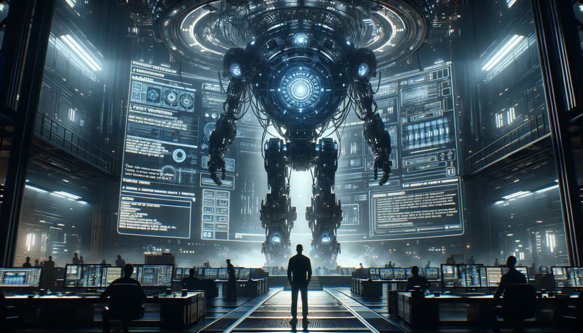 AllAboutAicom's tweet image. Scientists warn of a 5% chance AI could pose an extinction-level threat to humanity, urging immediate action. Is the comparison to nuclear weapons warranted? 

#AI #TechnologyRisk #SafetyFirst #AllAboutAI buff.ly/3IuyPJv