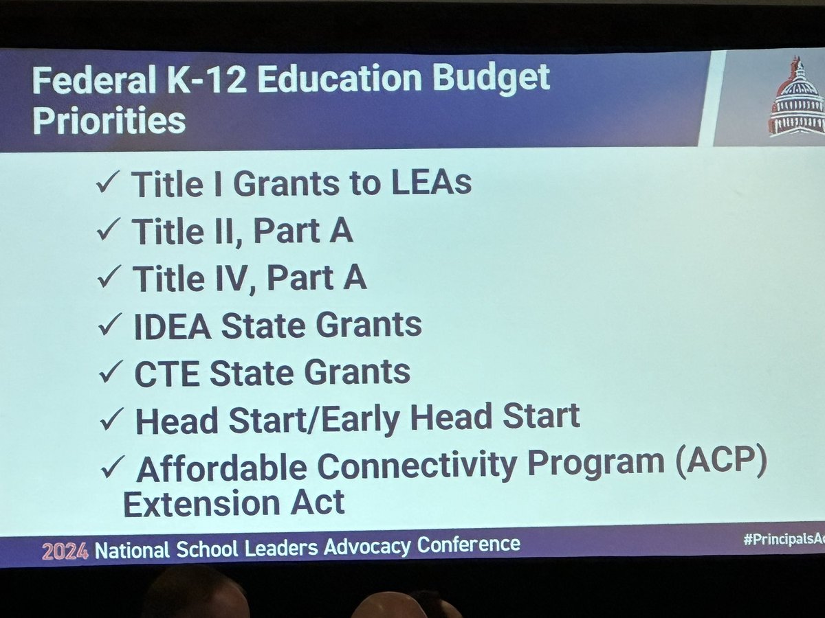 Unpacking current legislative agenda items as we prepare to advocate on The Hill tomorrow. Very much appreciate @NAESP and @NASSP leadership for providing key points to support a successful day of advocacy. #PrincipalsAdvocate @Maespmd @mdmassp