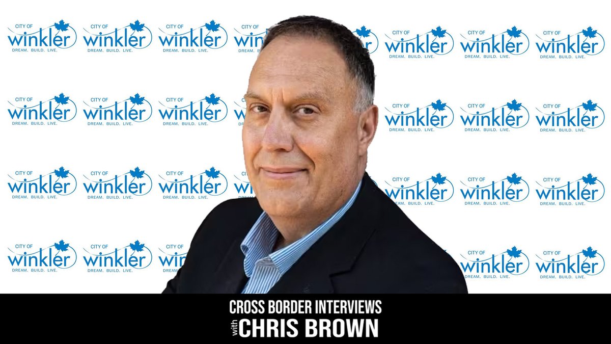 CrossBorderPod's tweet photo. CROSS BORDER INTERVIEWS:
@Cityofwinkler Mayor @HenrySiemens
📽️ Youtube: https://t.co/JJETXpbBv0
🎧Apple: https://t.co/cYuwF816X1
🎧Spotify: https://t.co/UKaPp9tunm
#localgovernment #Municipality #CrossBorderInterviews #MunicipalInterviews
@AMMManitoba
©2024 https://t.co/jZ0UjH9RiF