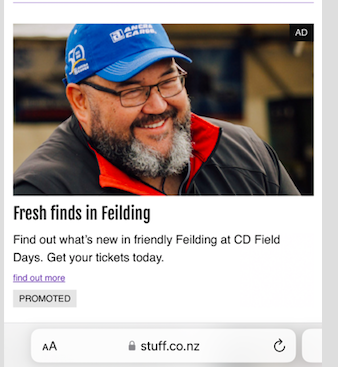 NZWaikato (@nzwaikato) on Twitter photo <a href="/MRsalakas/">Brett Salakas</a> I legit saw this advertisment on a news site for a local Farming Field Days, Im not saying its you but surely it looks pretty close? <a href="/MRsalakas/">Brett Salakas</a> I legit saw this advertisment on a news site for a local Farming Field Days, Im not saying its you but surely it looks pretty close?