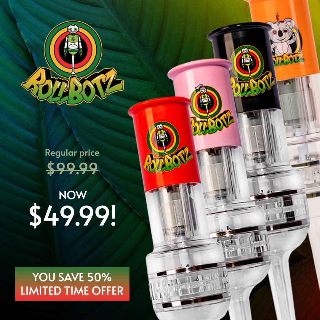 Experience the ultimate rolling convenience with Rollbotz! 
No more struggling with paper and sticky fingers. Just load, press, and enjoy. 
It’s that simple.