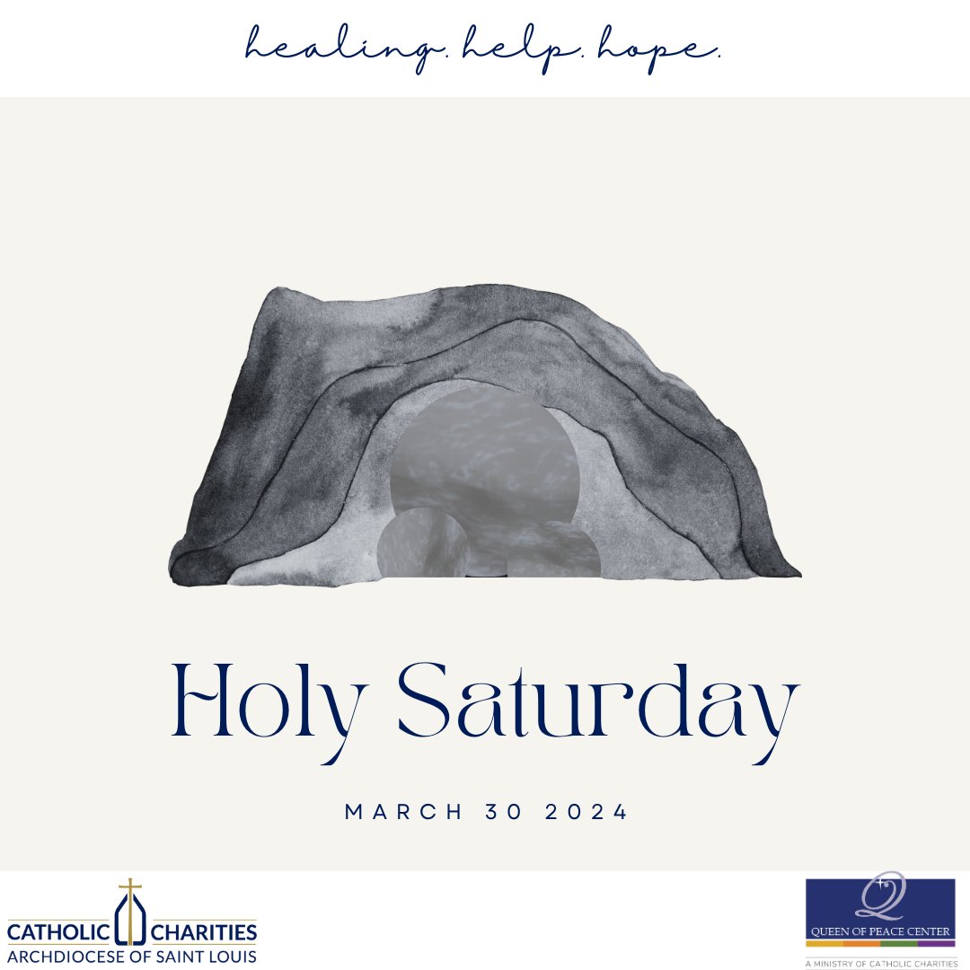 As Holy Saturday equips us for Easter, we commit to compassion &amp; service, offering family-centered care to women w/substance-use disorders, families &amp; at-risk youth through holistic initiatives, fostering dignity &amp; hope. #EmpowermentThroughCare #CommunitySupport #ccstloneministry