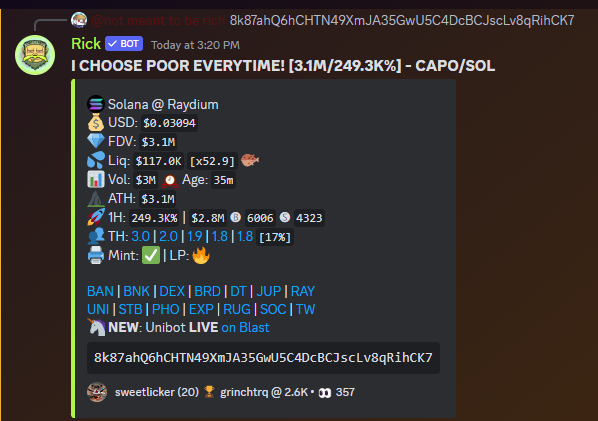 Entered around 200k 
Hit 3M ✅
Meme too funny