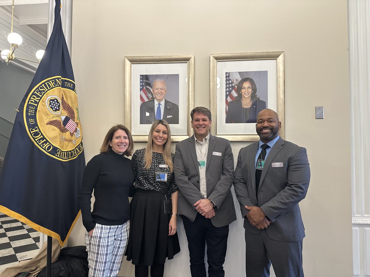 Steven Turner, one of our Equity Specialists, recently visited the White House and met with top education officials to discuss with them the impact of ARP funds for schools and how we are attempting to maintain services those funds provide for us in the face of a budget deficit.