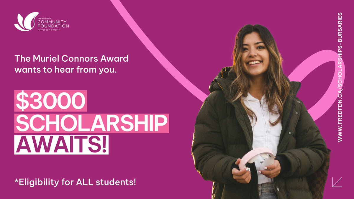 🚀 Embark on a $3000 Scholarship journey! Visit our website shorturl.at/gtzDE and discover the "Scholarship Opportunities" section!🗓️Applications open till March 18th. All NB high schools and all graduating students are eligible✨Ready to kick-start your career?