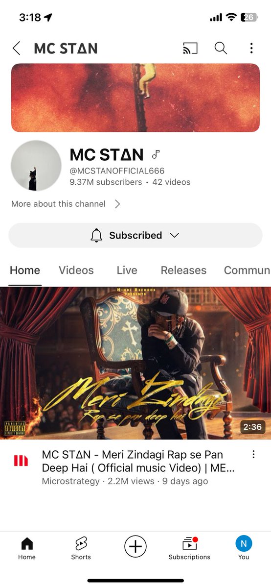 ItsTeamMCStan's tweet photo. Great News! 
We're thrilled to announce that the MC Stan YouTube channel has been successfully recovered! Huge thanks to our dedicated team, loyal fans, and the incredible support from @YouTube. Your patience and assistance made this possible. Let's keep the music flowing!#MCStan https://t.co/WGk5e2RO04