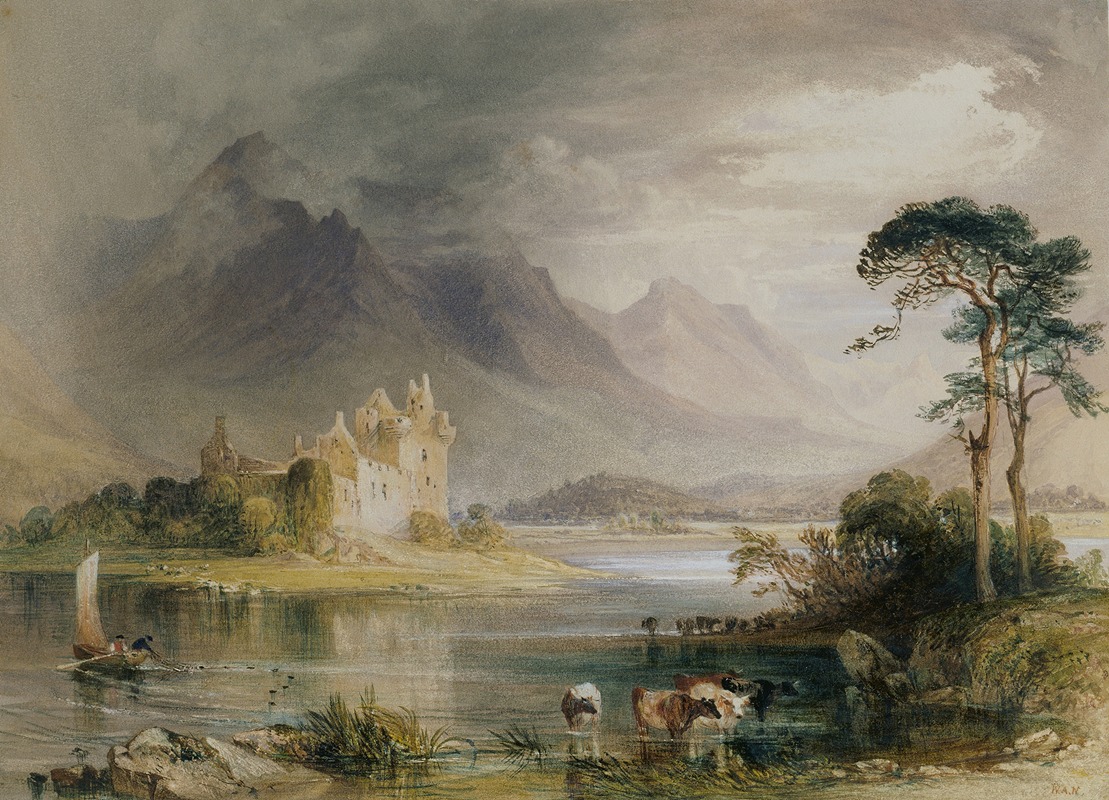 William Andrews Nesfield
Kilchurn Castle 
c. 1839