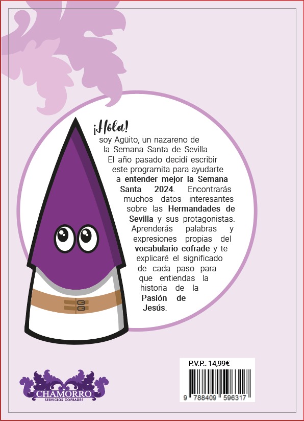 miprogramitaSS's tweet photo. Agüito. Mi Programita de la Semana Santa.

Es un cuaderno de 160 páginas para que los futuros cofrades conozcan qué es nuestra Semana Santa. Con los datos de todas las Cofradías que salen desde el Viernes de Dolores hasta el Domingo de Resurrección. https://t.co/be2eSk2NFb
