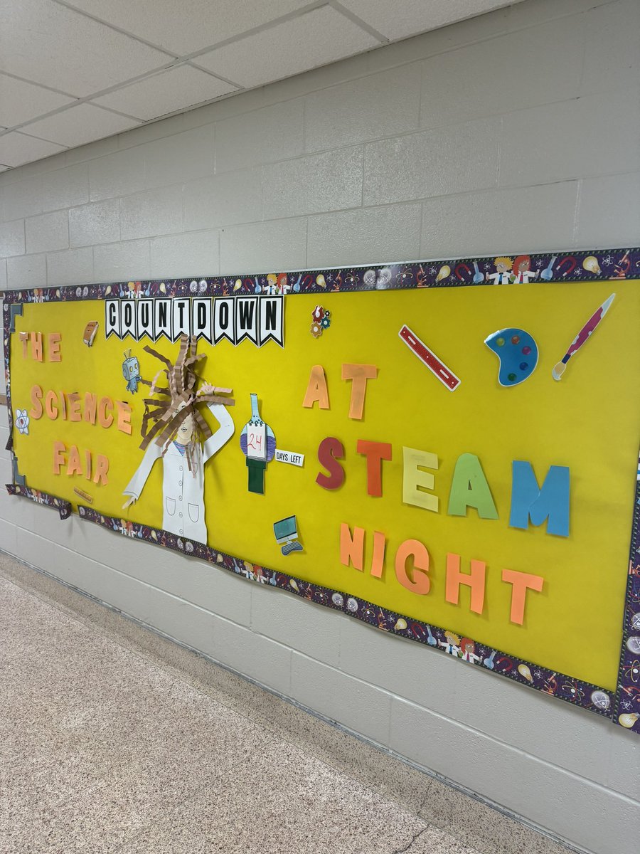 The science fair at STEAM NIGHT is coming! Mark your calendars… April 5th@5:30 pm! <a href="/HamptonBaysES/">Hampton Bays ES</a> #WeareHB