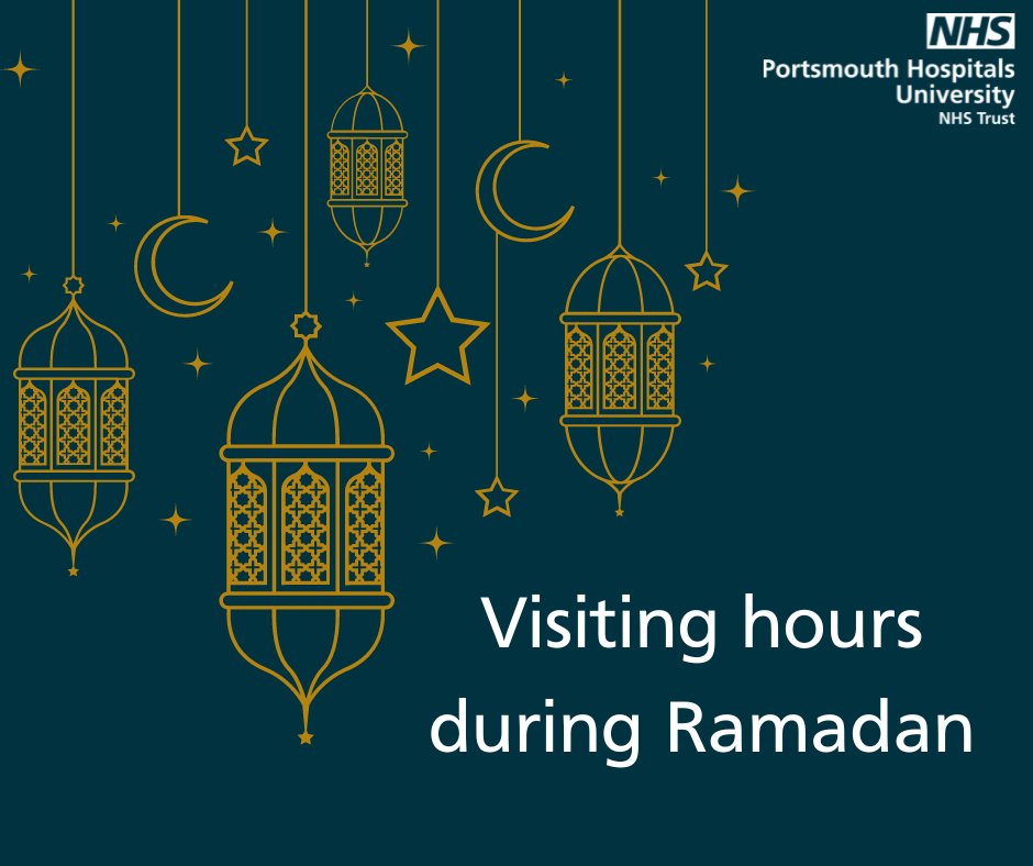 During Ramadan, we are extending our visiting hours at QA Hospital to 10pm. This means people who are fasting have enough time to visit loved ones after Iftar. This applies to all visitors from Wednesday 13 March to Wednesday 10 April. Read more: bit.ly/3TyLC3V