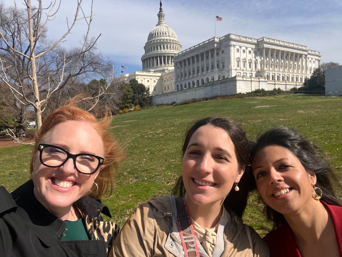 Team members from EA's London and Houston offices taking a quick break between meetings at Capitol Hill today #energypolicy