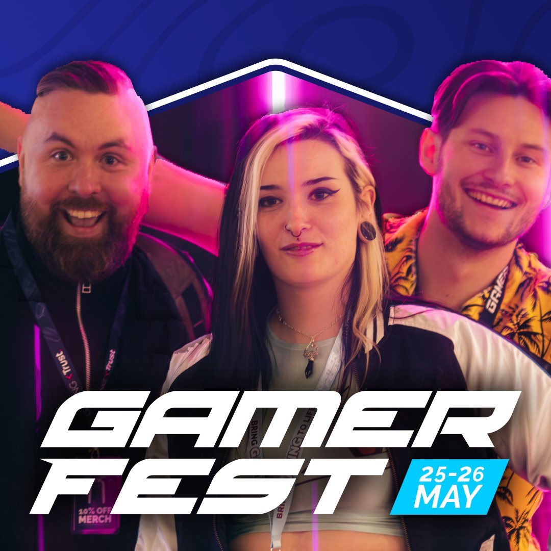 🎮 Play
🫂 Connect
⚔️ Compete
🕹️ Discover

Bring Gaming to Life at GamerFest this May 25th and 26th in the RDS, Dublin 🎮

📸 by <a href="/Tru_N0rth/">Tru°Nørth</a>

#GamerFest #BringGamingToLife
