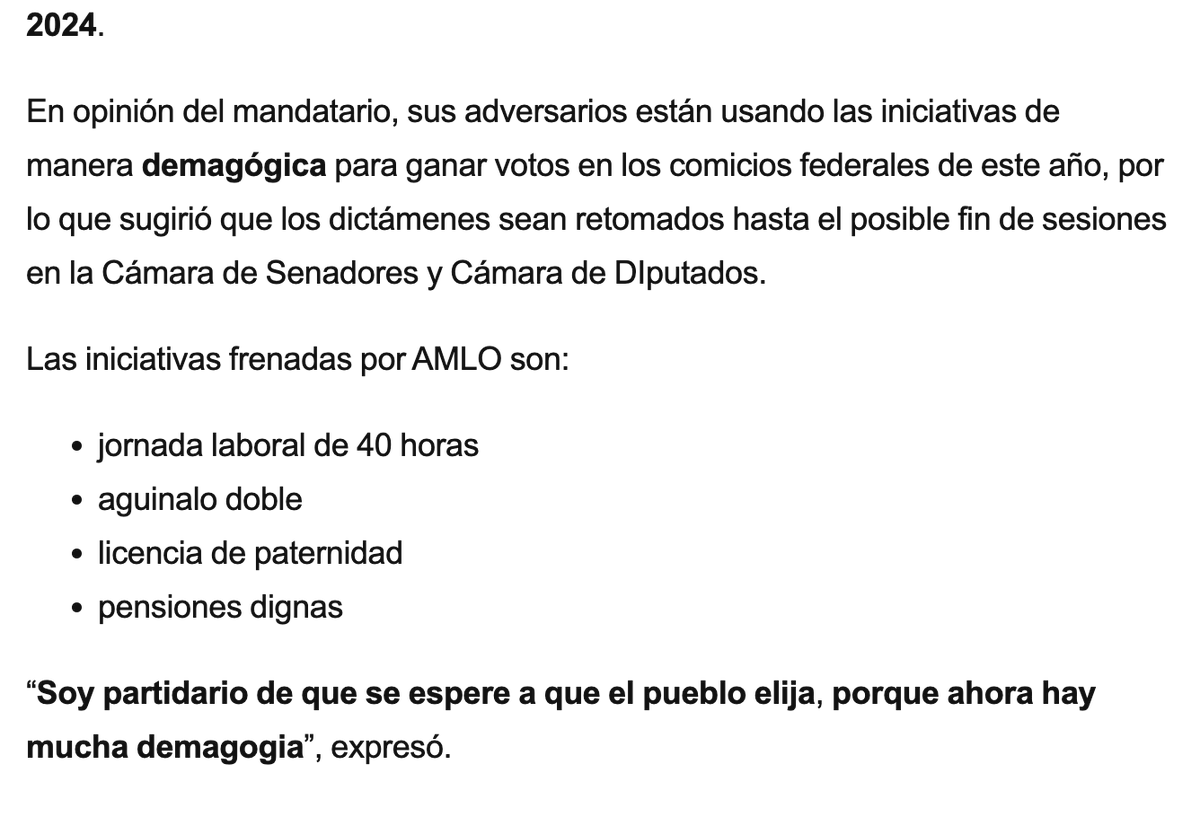 frasalazar's tweet photo. Morenistas: AMLO sí apoya a la clase trabajadora! Es el PAN quien frena la reducción a la jornada laboral!
Mientras tanto AMLO: https://t.co/zyt5vjuTLY