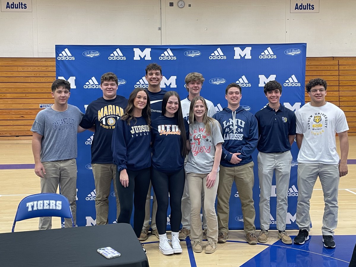 kylesokeland's tweet photo. Memorial High School signings Part II

Reese McCutchan - Judson 🏐
Ryan Fuhrer - Lewis 🥍
Fuat Mizanoglu - Oakland City 🎾
Cecelia Dollison - UT Martin 📣
Jacob Scholz - Lincoln Memorial 🥍 https://t.co/7sW9vBoe3q
