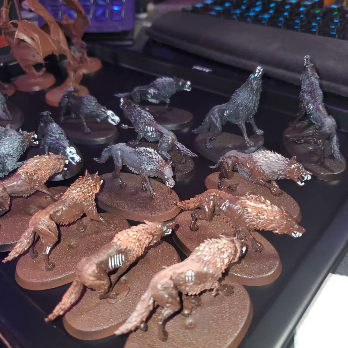 DeadWolfxTTV's tweet photo. Been working on some fun figures. https://t.co/NTHFlYktab